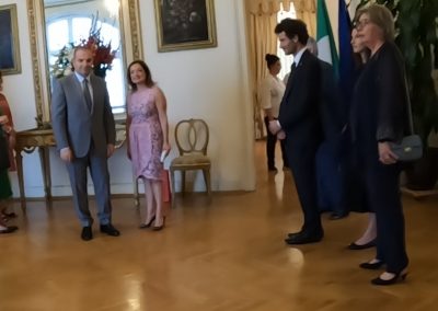 2 юни е национален празник на Италия. Чуйте италианската посланичка и председателя на парламента.