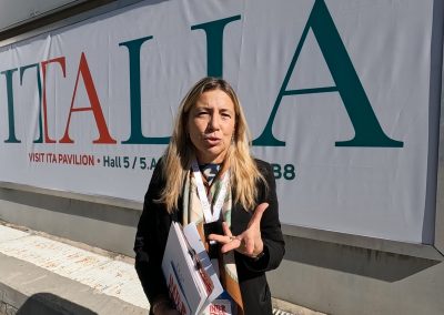 Италианците на изложението в Интер Експо Център и Киара Петро, чийто любим български град е Пловдив